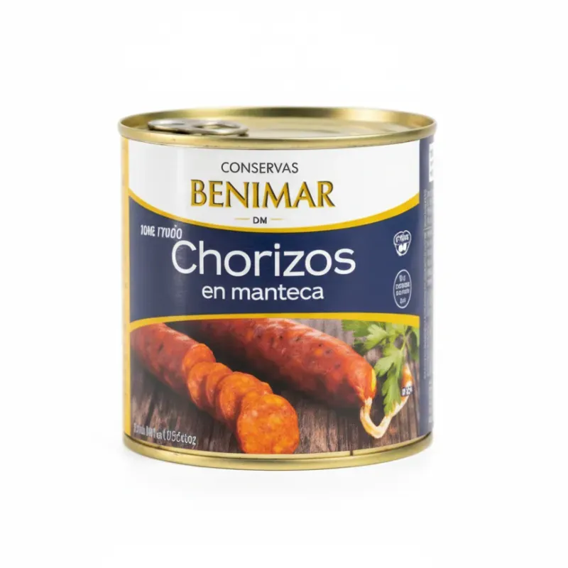 Chorizo en manteca marca Benimar