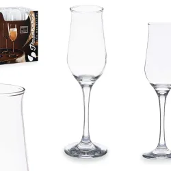 Copa de champán wavy (190 ml)