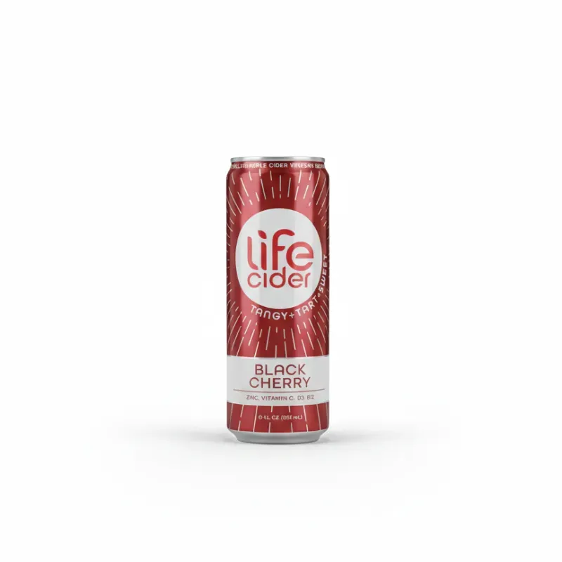 Energizante marca Life Cider