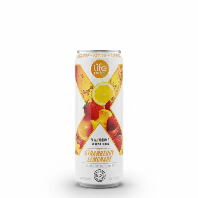 Energizante marca Life Cider