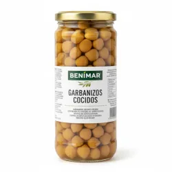 Garbanzos marca Benimar 580 ml