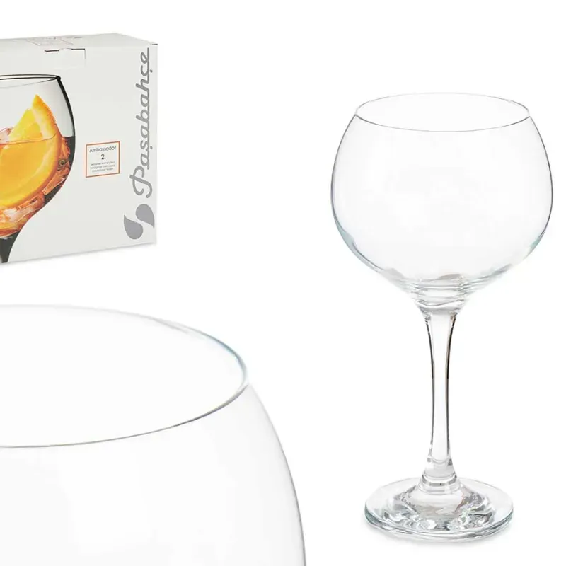 Juego 2 copas cubata plus 790 ml Ambassador