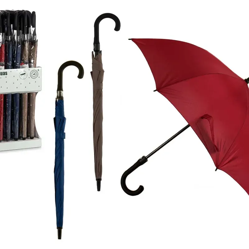 Paraguas mango negro (3 colores oscuros)