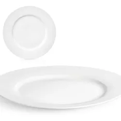 Plato llano porcelana (27 cm)