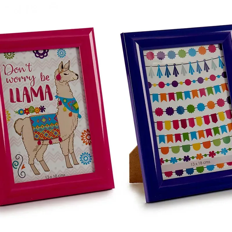 Portafotos llama (13 x 18 cm) surt 2GL