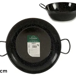 Sartén honda esmaltada con asas (32 cm)