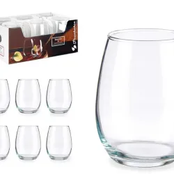 Set 6 vasos amber 350 ml