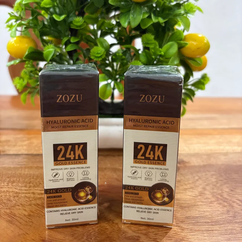 24K GOLD ESENCE Y ÁCIDO HIALURÓNICO 