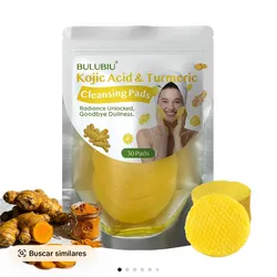 KOJIC ACID & CÚRCUMA ALMOHADILLAS LIMPIADORAS