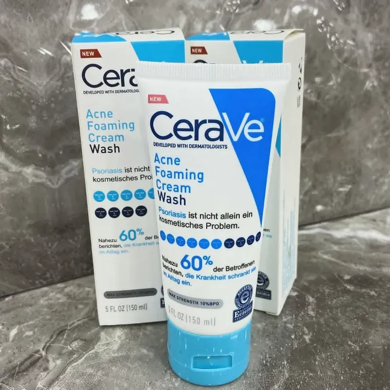 Crema Limpiadora de Acne de CeraVe 