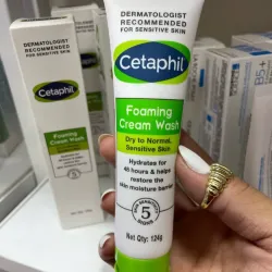 Crema Limpiadora espumosa hidratante de Cetaphil