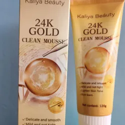 Espuma limpiadora de Oro de 24K 