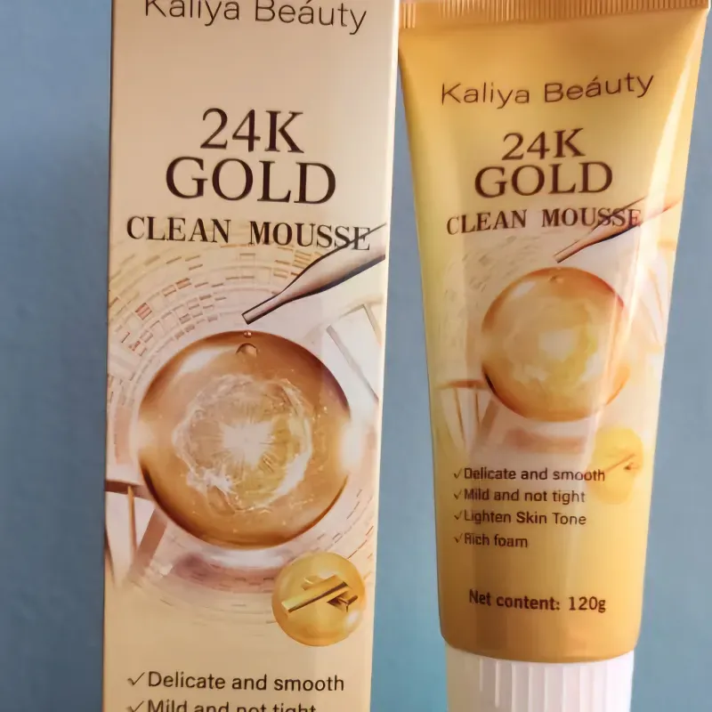 Espuma limpiadora de Oro de 24K 