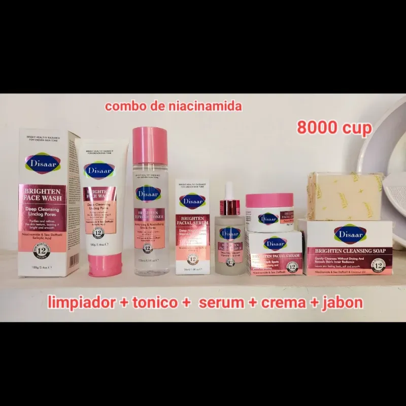 Kit Blanqueador con Niancinamida de Disaar 