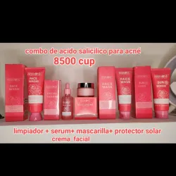 Kit de acido salicilico para acné 