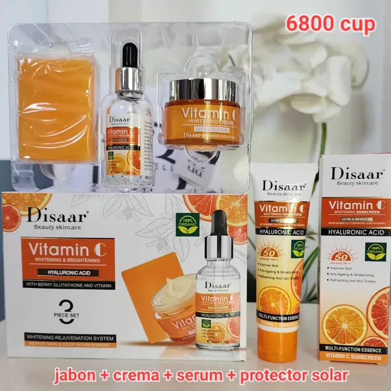 Kit de Vitamina C con Ácido Hialurónico de Disaar 