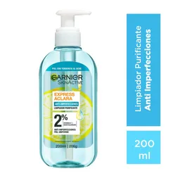 Garnier Limpiador Facial Profundo Anti Imperfecciones Aclara Express