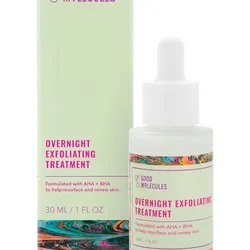 Good Molecules AHAs(acido glicolico y lactico) y BHA ( acido salicilico )