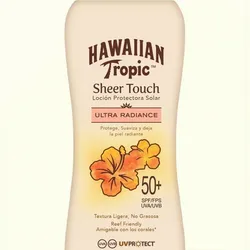 Hawaiian Tropic  Locion de Protector  Solar  SPF 50 Sheer Touch