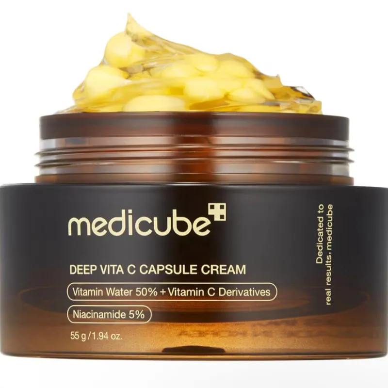 Medicube Deep Vitamin C Golden Capsule Face Moisturizer