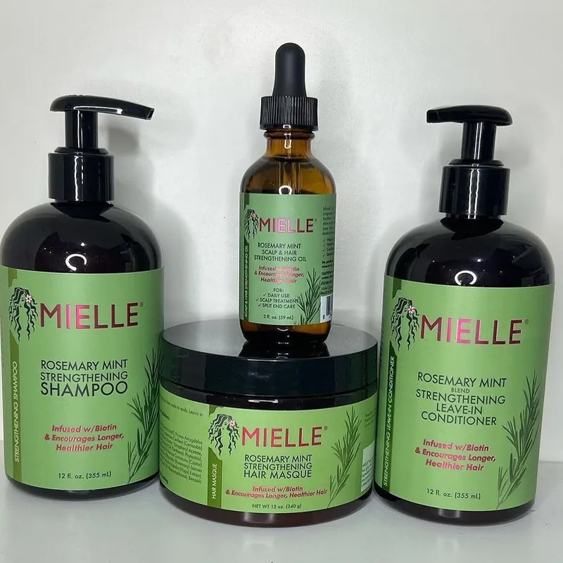 Mielle Set de Romero y Menta para la Caída del Cabello 