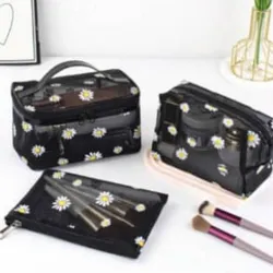 Set de bolsas para maquillaje 