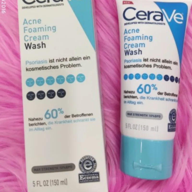 CeraVe Acne Foaming Cream Cleanser