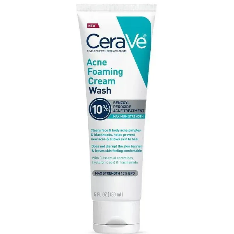 CeraVe Acne Foaming Cream Wash