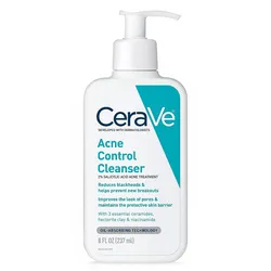 CeraVe Limpiador Facial para Acné con Ácido Salicílico al 2%