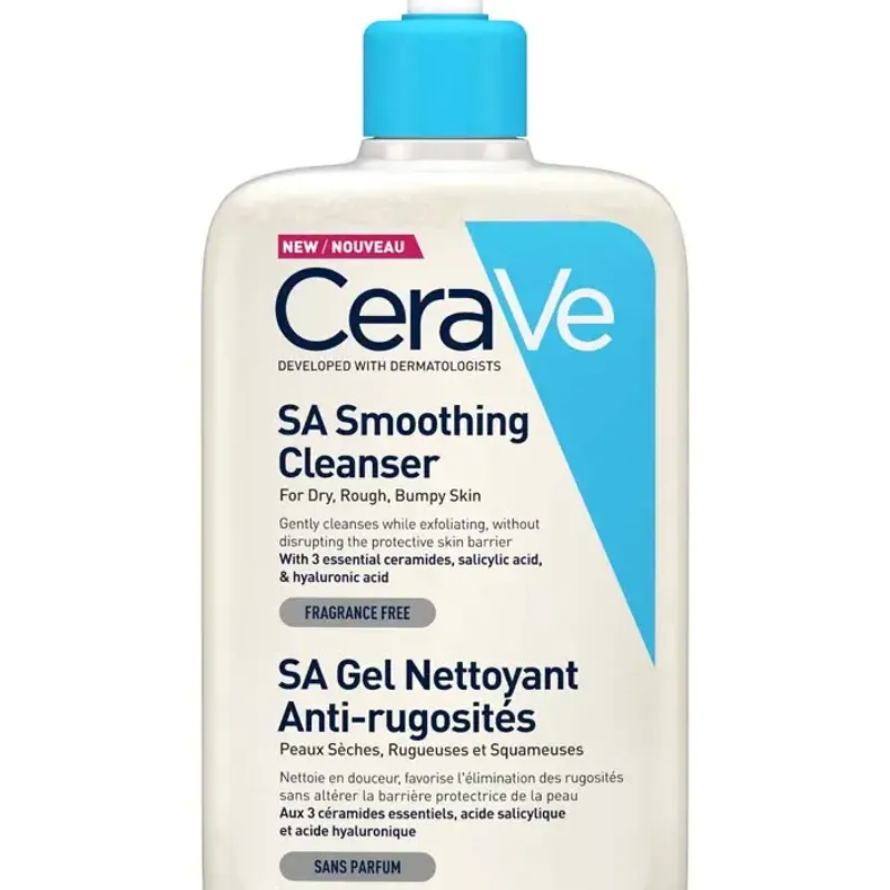 CeraVe Limpiador Suavizante SA Exfoliación para Pieles Normlaes