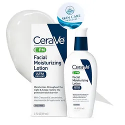 CeraVe Loción Hidratante de Rostro PM