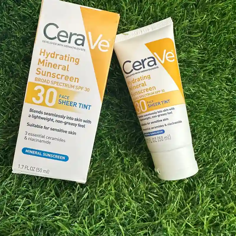 CeraVe Protector Solar Mineral Hidratante 30 SPF con Color