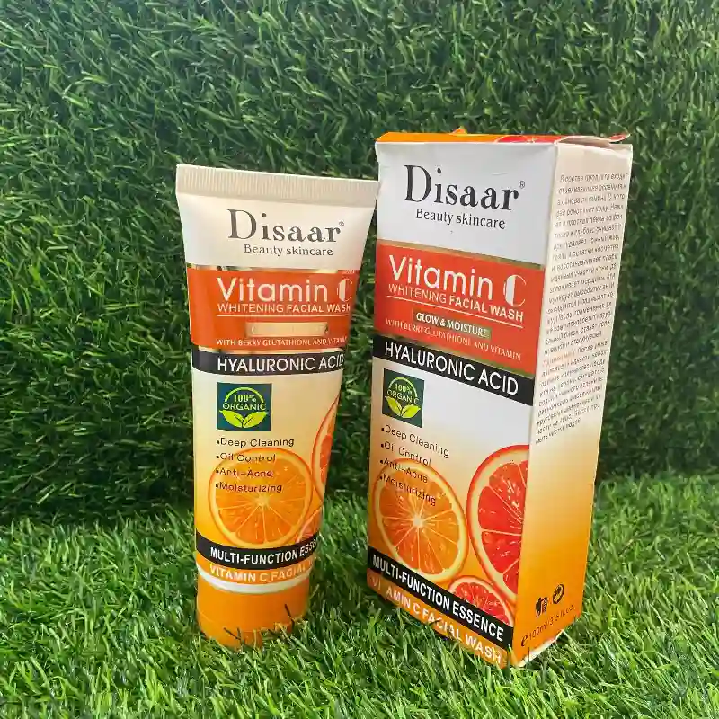 Disaar Limpiador Facial de Vit.C con Ácido Hialurónico 