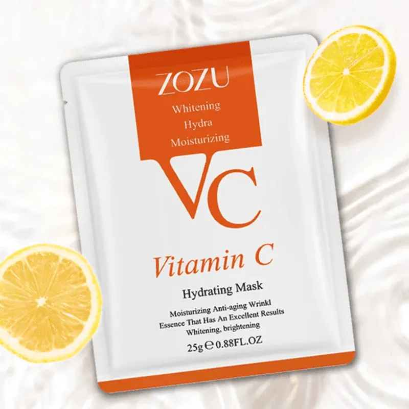 Máscaras Facial con Vitamina C ZOZU