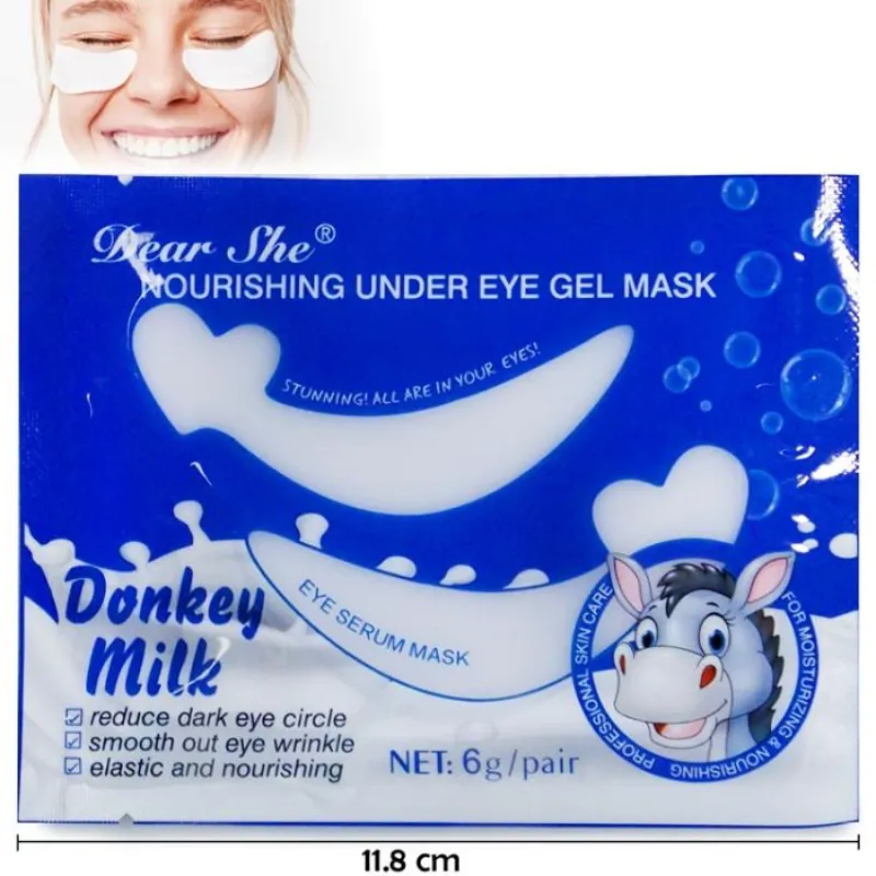 Mascarilla Parche Ojeras Extractos de Leche DEAR SHE 
