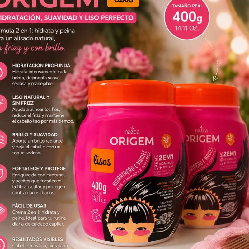 Crema de peinar Liso