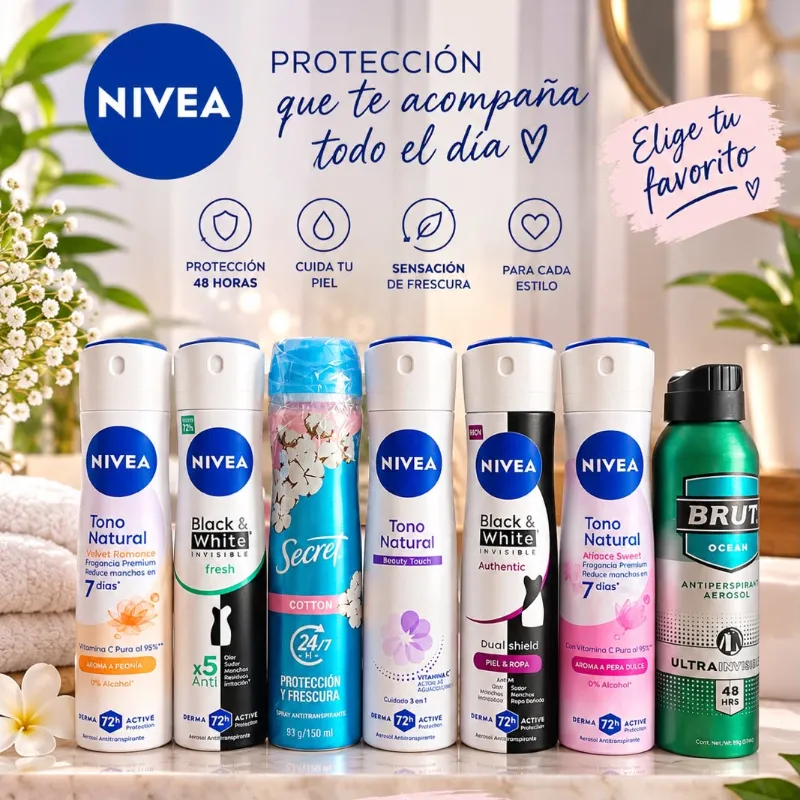 Desodorante spray