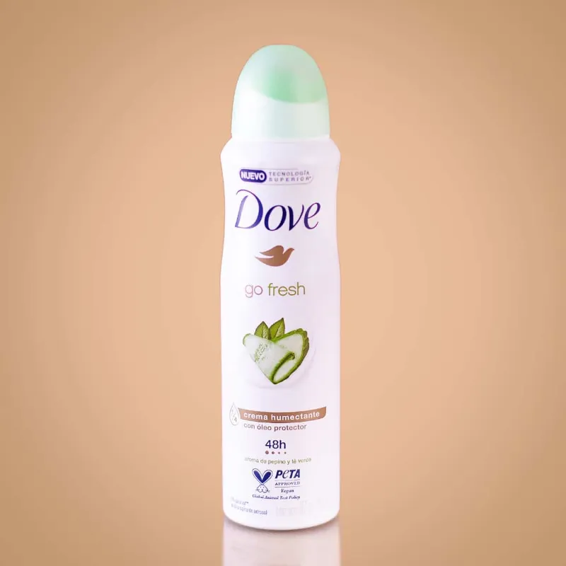 Desodorante spry de pepino Dove