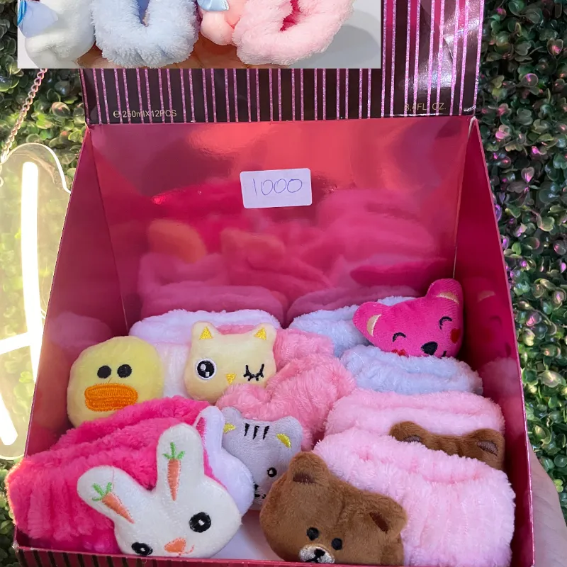 Juego de diademas con muñequeras