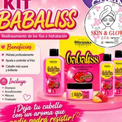 Set de 4 piezas de shampoo y acondicionador