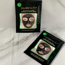 Mascarilla Peeloff de carbón de bambú