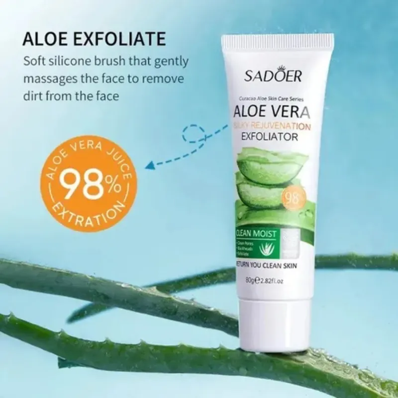 Aloe Vera Silky Rejuvenation Exfoliator Gel