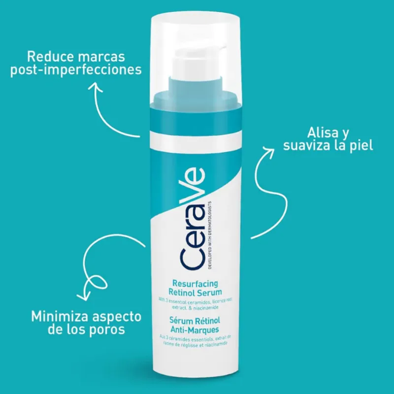 Cerave Serum Retinol Anti-Marcas Para Piel Grasa o Acne