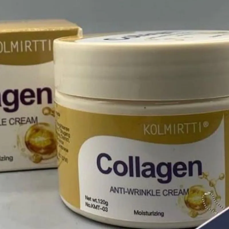 Crema antiarrugas con colágeno