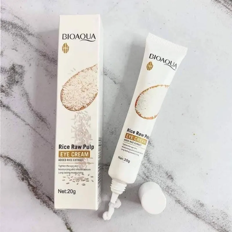 Crema de Arroz para Contornos de Ojos