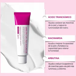 Crema de Arbutina y Ácido Tranexámico