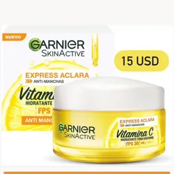 Crema de vitamina C GARNIER   