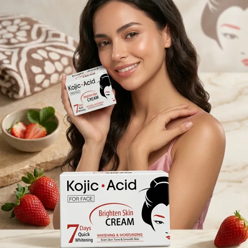 Crema facial de Ácido Kójico