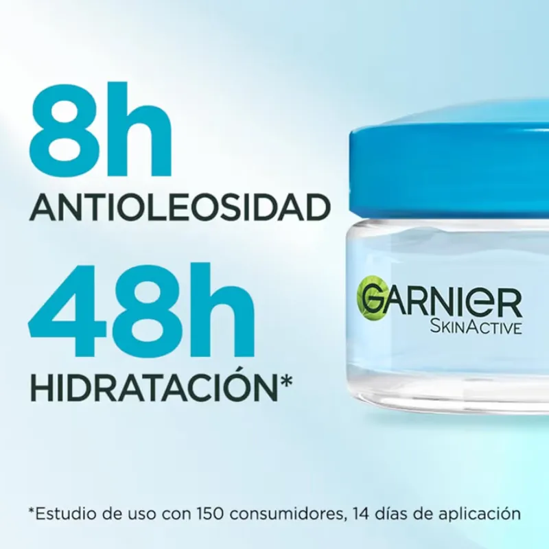 Garnier Express Aclara Crema Hidratante Matificante Anti-imperfecciones,con Vitamina C, Ácido salicílico y Niacinamida