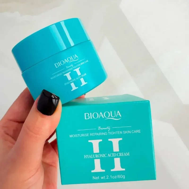 CREMA HIDRATANTE CON ÁCIDO HIALURÓNICO BIOAQUA